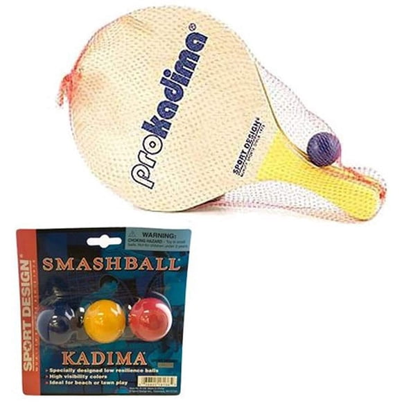 Set de palas Proco Pro Kadima con bolas Smash de repuesto