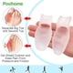 thumbnail image 2 of Almohadillas y protectores para juanetes (1,27 cm de grosor), paquete de 8, correctores y aliviadores de juanetes con protector de gel, tratan el dolor en la articulación del dedo gordo, realinean el, 2 of 6