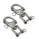 thumbnail image 1 of Snap Shackle NRC y XRC con mordaza giratoria de 70 mm, acero inoxidable 316, 1 of 6