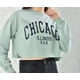 thumbnail image 2 of Poleron Crop Mujer Verde Talla M, 2 of 3