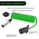 thumbnail image 5 of Adaptador para remolque Nilight de 7 a 6 pines, cable enrollado de 8 pies, 5 of 9
