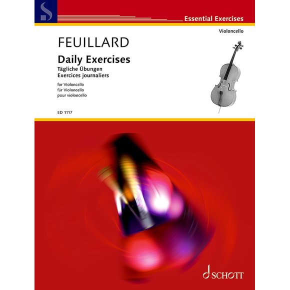 Partitura Schott Feuillard – Ejercicios Diarios para Violonchelo