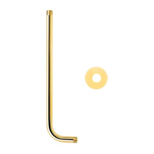 Magideal - Brazo De Ducha, Brazo De Ducha Montado, Extensión De Salida De Agua, Brazo De Cabezal De Ducha Fácil De Instalar, Brazo De Ducha Tipo Lluvia Para Baño 43 Cm