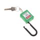 thumbnail image 5 of PL38-KD Candado De Bloqueo De Seguridad Curvado De PVC De 38 Mm, Verde, 5 of 5