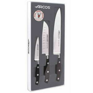 Set 3 Cuchillos + Tijera Riviera Arcos