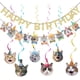 thumbnail image 1 of Banner de cumpleaños KINGZONE para fiesta de gatos, decoración para niños, 1 of 7