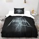 thumbnail image 1 of Metallica Rock 'n' Roll Bedding Set for and Pillowcases - Heavy Metal Band Print - Microfiber - Duvet Cover, 1 of 3