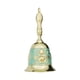 thumbnail image 1 of Campana De Mano Vintage Verde Dorado, 1 of 3