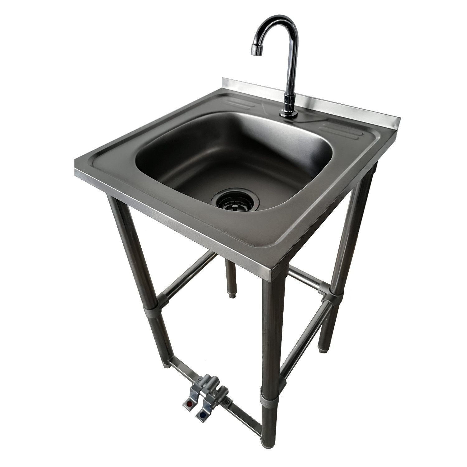 Prochef - Lavamanos Accion Pedal Acero Inox. Con Griferia