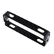 thumbnail image 5 of soporte de montaje de titular de la placa de la motocicleta de aluminio ajustable negro, 5 of 5