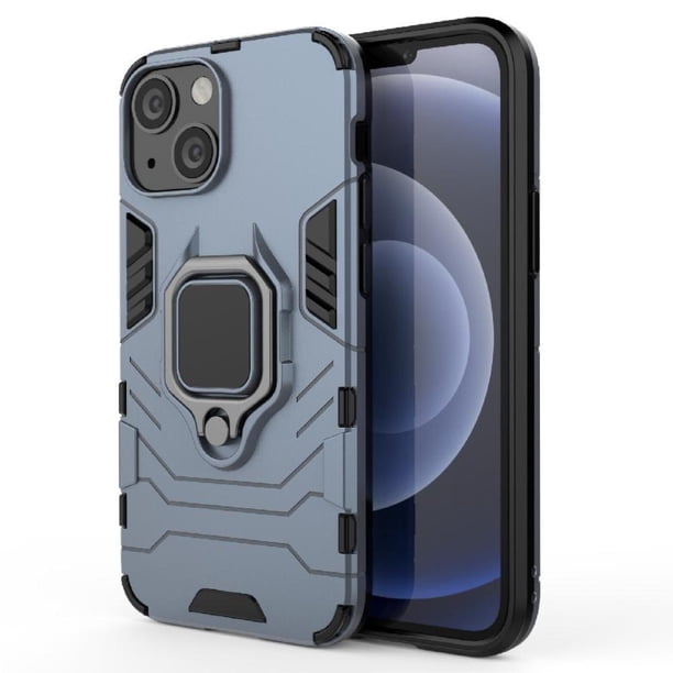 FOXDOCK Funda Antigolpes para iPhone 13 Mini – Protección Total con Soporte y Diseño Robusto