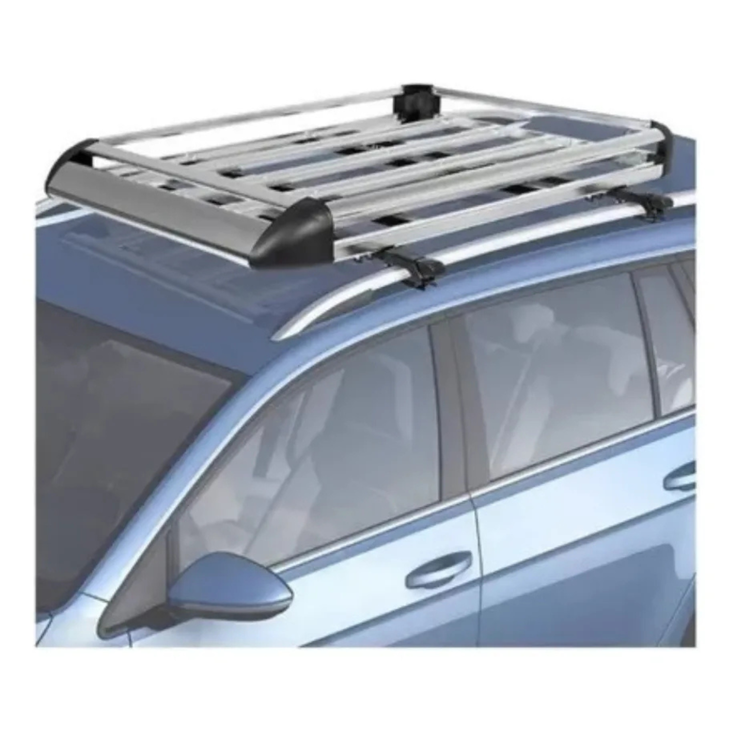 Genérico - Parrilla Porta Equipaje 140X100 Cm | Aluminio Reforzado