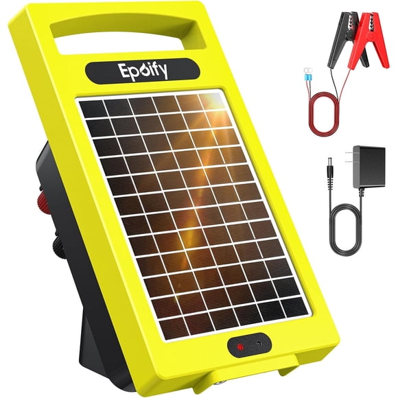 Cargador Solar Epoify LD01P Cerco Eléctrico 20 Millas 10200V