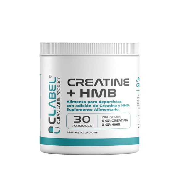 HMB + Creatina monohidrato 240gr Clean Label