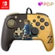 thumbnail image 1 of Controlador Pro PDP Zelda Oro/Negro con cable para Nintendo Switch, 1 of 9