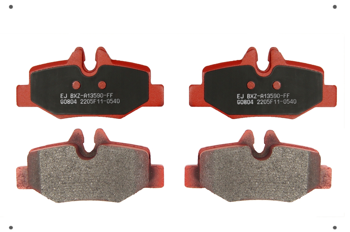 Ital Brakes Pm - Set Pastillas Frenos Delanteras Para Mercedes Benz Vito 2023 2024