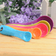 thumbnail image 5 of -Juego de 5 cucharas medidoras apilables de acero inoxidable - Juego de medición para cocinar y hornear (A), 5 of 8