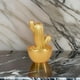 thumbnail image 3 of Adorno Cactus De Resina Dorado Decoracion Mesa Oficina D3, 3 of 6