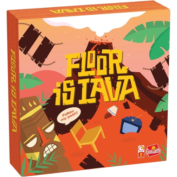 Juego de mesa The Floor is Lava Kids 4+ interactivo para interiores y exteriores