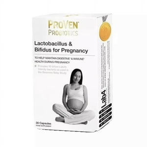 Proven - Probióticos Lactobacillus Y Bifidus Para El Embarazo (30 Cápsulas)