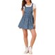 thumbnail image 2 of INSPIRE CHIC Vestido Mini Ajustable con Tirantes para Mujer L Azul-Estrellas, 2 of 8