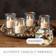 thumbnail image 5 of Velas sin llama Luminara Pearl Ivory con luz LED cálida, 5 of 8