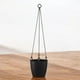 thumbnail image 2 of Macetero Colgante Negro, 2 of 2