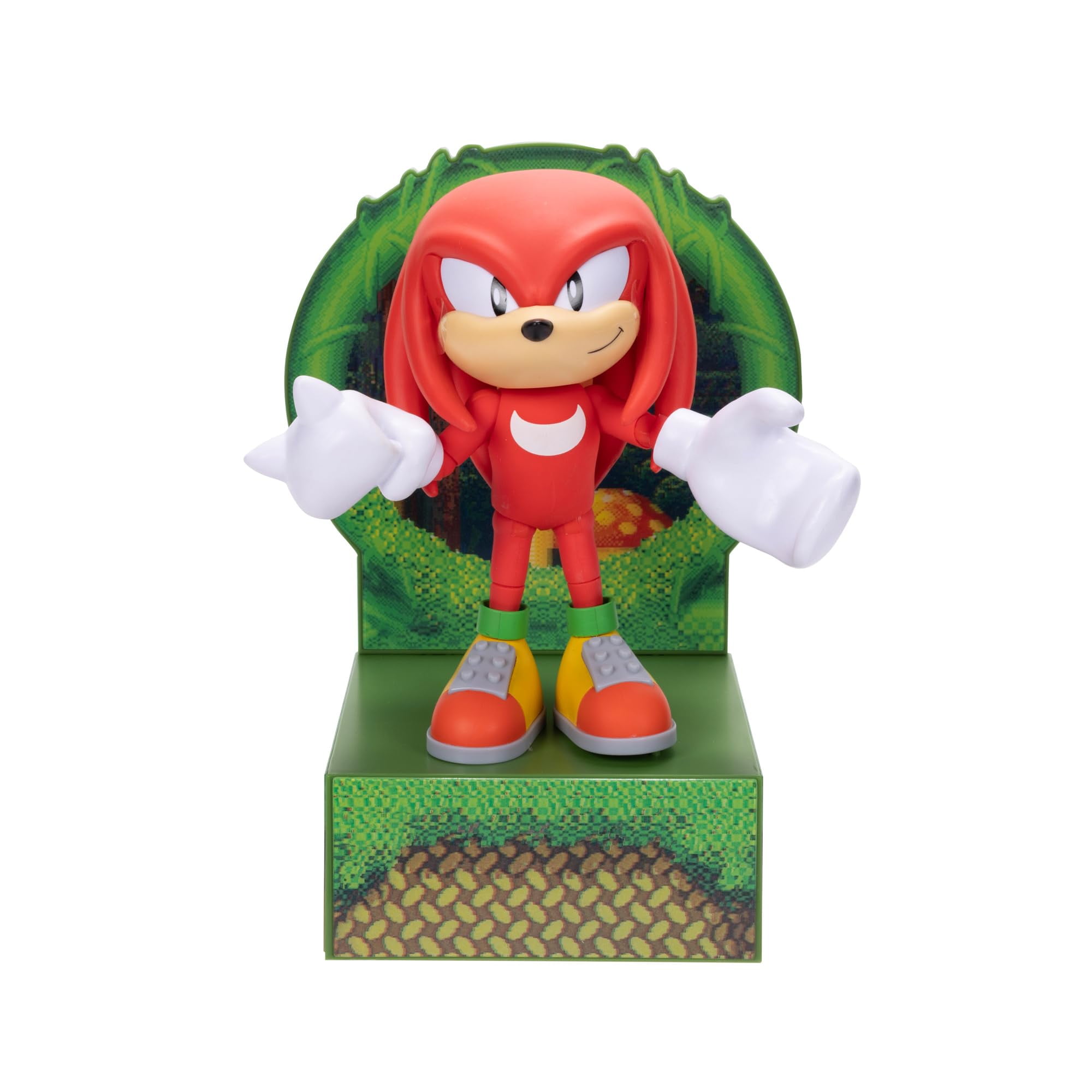 Figura De Acción Sonic The Hedgehog Knuckles De 15 Cm Con Accesorios