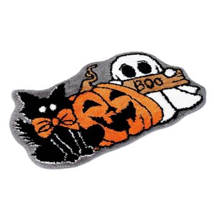 Magideal - Alfombra De Halloween, Alfombra De Puerta De Entrada, Alfombra De Entrada Moderna, Alfombra De Baño Decorativa, Alfombra, Alfombra De Área Para Sala D 60Cmx90Cm