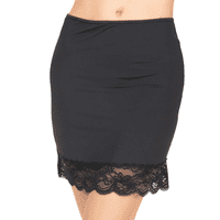 Lady Genny - Enagua Cintura Microfibra Con Encaje