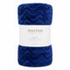 thumbnail image 2 of Manta Martiné Flannel Jacquard Ondas 127x152 cm Azul, 2 of 3