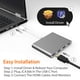 thumbnail image 5 of Hub adaptador USB-C a HDMI de 4 puertos j5create JCA366, 5 of 6