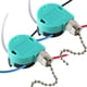 thumbnail image 4 of 2 Interruptores De Tirador De Luz De Ventilador De 2 Cables Con Cadena De Cuentas, Control De Interruptor De Cadena De Tirador De Plata, 4 of 5