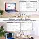 thumbnail image 2 of Brazo para monitor AVLT 17-38" con dock USB‑C blanco, 2 of 9