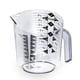 thumbnail image 1 of Vaso medidor Chef Craft Select de plástico, 4 vasos, transparente, 1 of 7