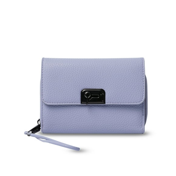 Billetera Totto Mujer Smooth Cri con RFID Blocker Morada