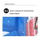 thumbnail image 2 of Pack 12 Bolsa Reutilizable Flamenco D Compras Regalo 35x27cm, 2 of 2