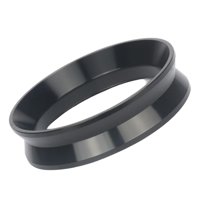 Bothyi - Embudo De Dosificación De Espresso Cafeteras Accesorios Herramienta Barista Negro 51 Mm