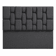 thumbnail image 1 of Respaldo de cama premium 2 plazas lino gris oscuro, 1 of 2