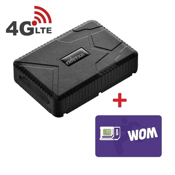 GPS tracker, Rastreador GPS 4G LTE TkStar TK915 recargable 7800 mAh + SIM