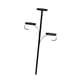 thumbnail image 2 of Candelabro De Pilar De Metal De 3 Niveles Para Escritorio, Festival, Navidad, 2 Secciones, 2 of 5