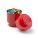 thumbnail image 3 of Storage Solution Room Copenhagen LEGO Round Brick 1, rojo, 3 of 7
