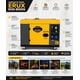 thumbnail image 4 of Generador Diésel Insonorizado | Amarillo ERUX 8500W Monofásico | Encendido Con Llave, 4 of 8