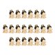 thumbnail image 2 of 20 Piezas Colgantes De Ni?a DIY Dijes Para Hacer Joyas Hallazgos Llavero Pendiente Blanco, 2 of 5