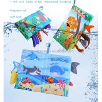 Genérico - Juguete Libro Tela Rompecabezas Sonido Aprendizaje Bebe Lau