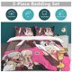 thumbnail image 5 of Seraphim Bed Duvet Cover Funny Anime Cartoon Bedding Sets Lightweight 3 Piece Comforter Sets, 5 of 5