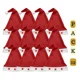 thumbnail image 1 of Pack 12 Gorros De Navidad Con Luces Viejo Pascuero Adorno Navidad 2025, 1 of 3
