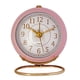 thumbnail image 1 of Relojes de mesa pequeños, reloj despertador analógico clásico para habitación infantil, funciona con pilas, para dormitorio, sala de estar, cocina, decoración de interiores., 1 of 5