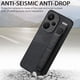 thumbnail image 5 of Funda Protectora con Correa para Xiaomi Redmi Note 13 Pro Plus Resistente a Golpes Negro, 5 of 6