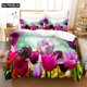 thumbnail image 1 of Purple Tulip Bedding Set Duvet Cover Kids Bedroom Bed Set Comforter Cover Set Duvet Cover, 1 of 5